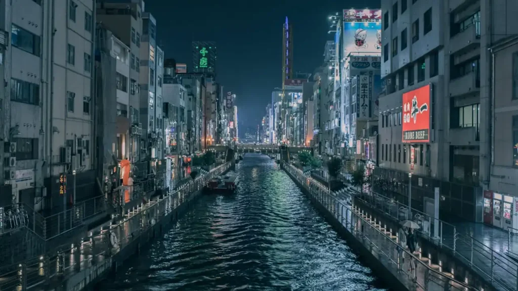 Dotonbori River in Osaka
