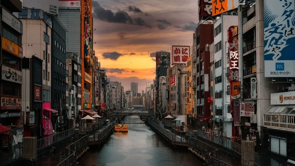 Osaka Dotonbori river